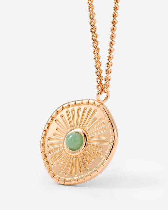 Moss Necklace Rose Gold