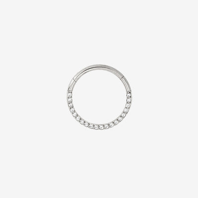 Radiant Click Piercing Silver