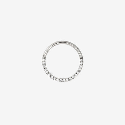 Radiant Click Piercing Silver