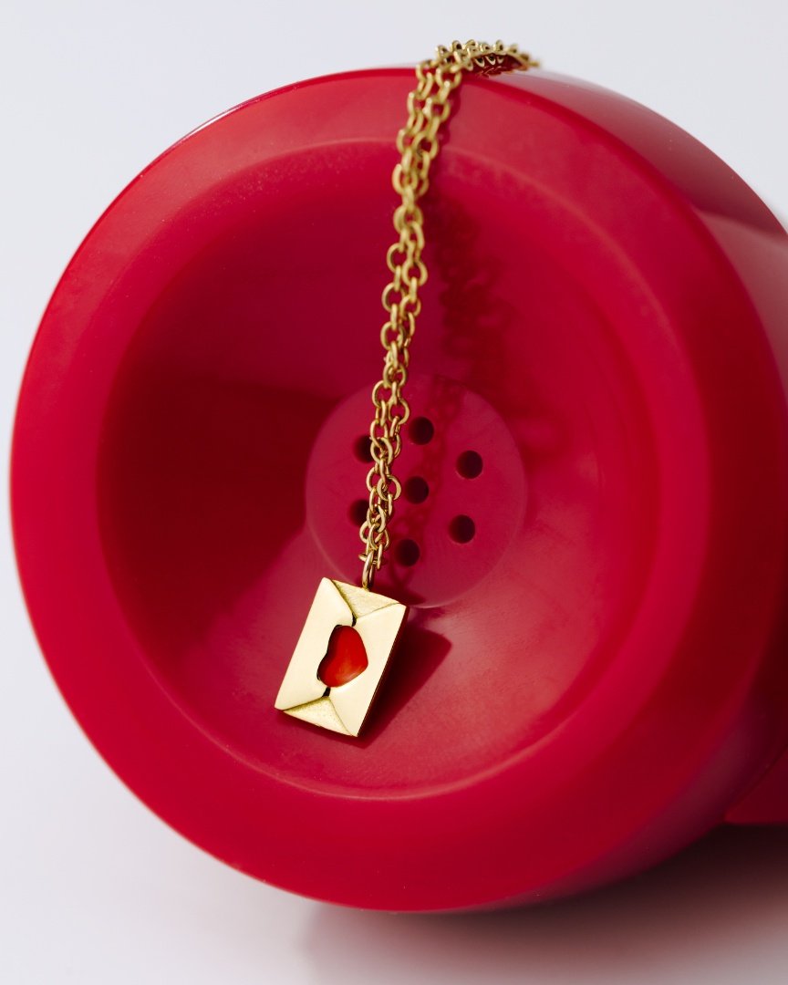 Love Letter Necklace gold