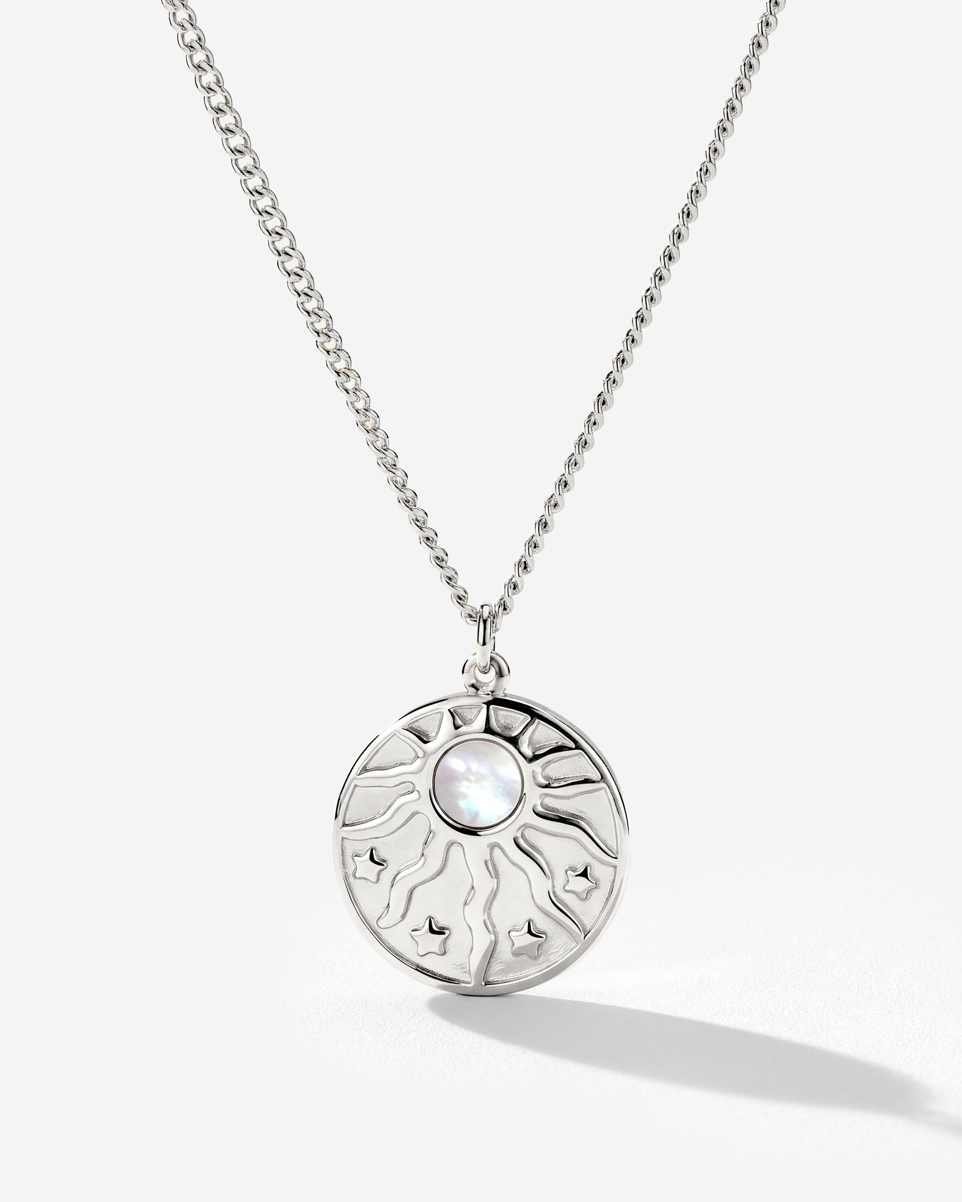 Sun Chaser Necklace Silver