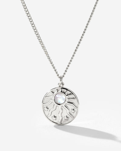 Sun Chaser Necklace Silver