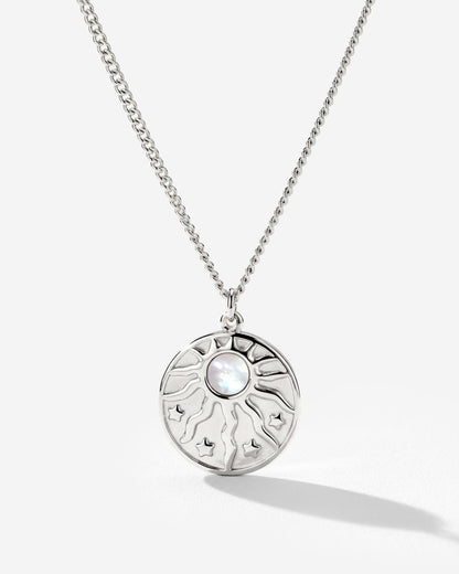 Sun Chaser Necklace Silver