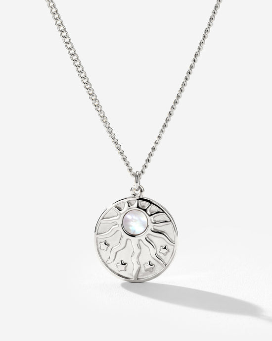 Sun Chaser Necklace Silver