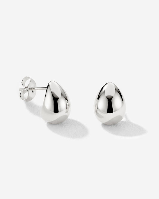 Drop it Studs Silver