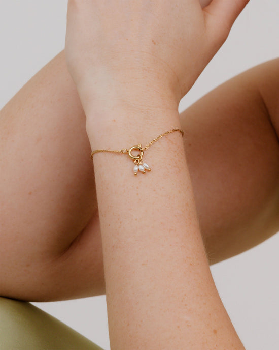 Singapore Chain Charm Bracelet Set