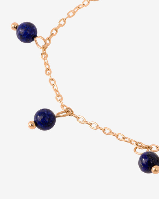 Blue Bay Anklet Rose Gold