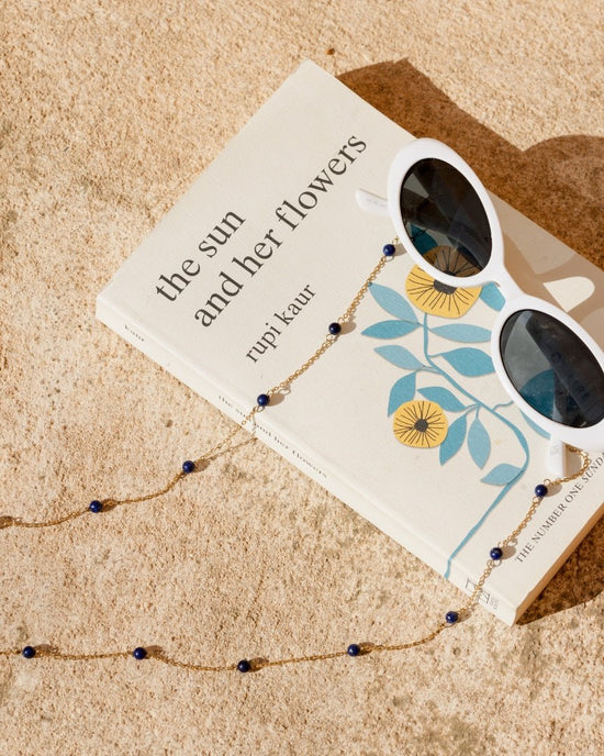 Blue Bay Sunglasses Chain Rose Gold