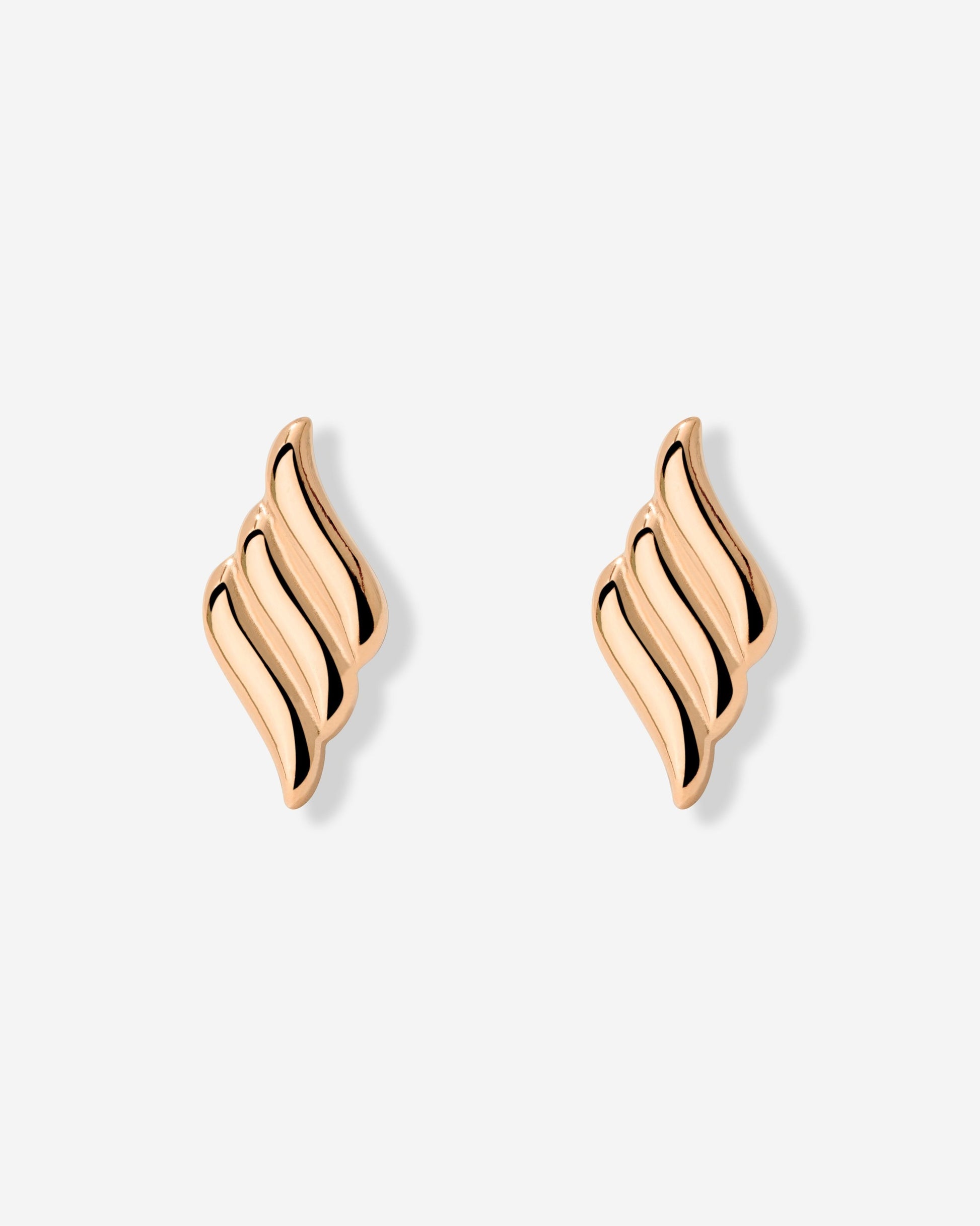 Lustrous Studs Rose Gold
