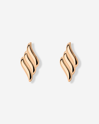 Lustrous Studs Rose Gold
