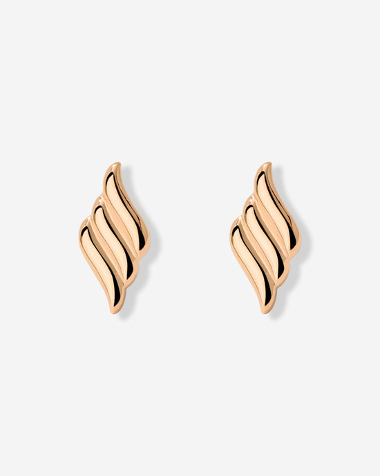 Lustrous Studs Rose Gold