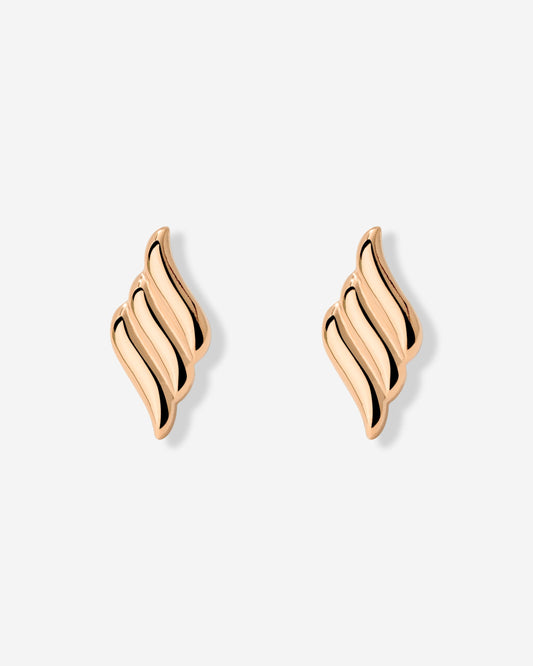 Lustrous Studs Rose Gold