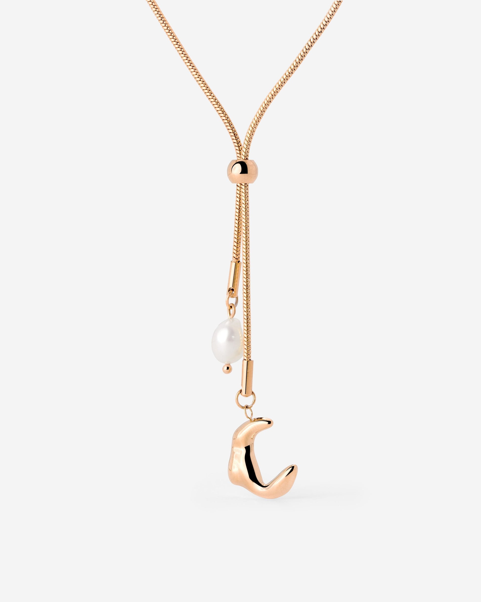 Joyful Jule Y-Necklace Rose Gold