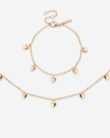Lovely Heart Bundle Rose Gold