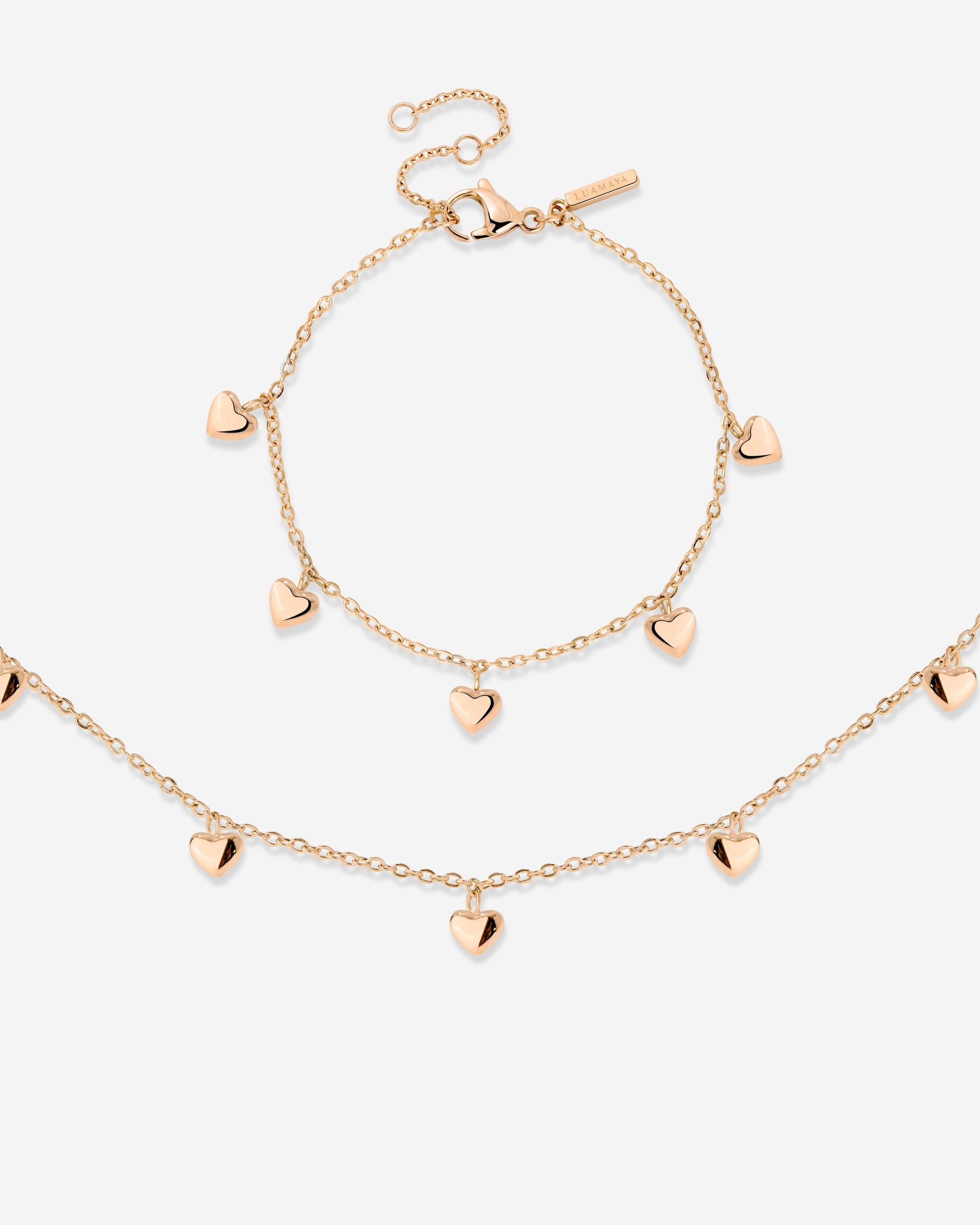 Lovely Heart Bundle Rose Gold