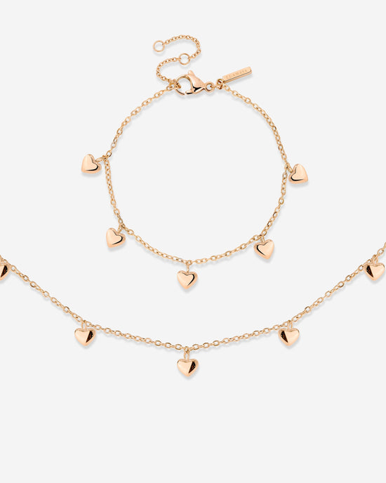 Lovely Heart Bundle Rose Gold