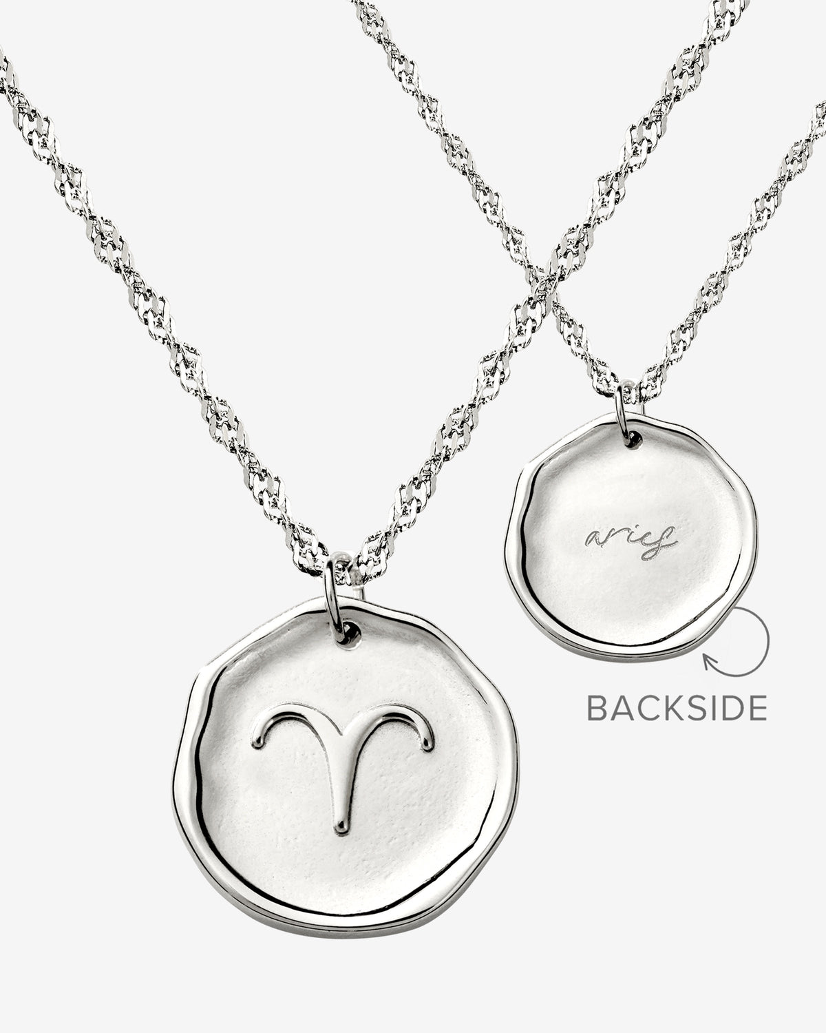 Zodiac Necklace Silver