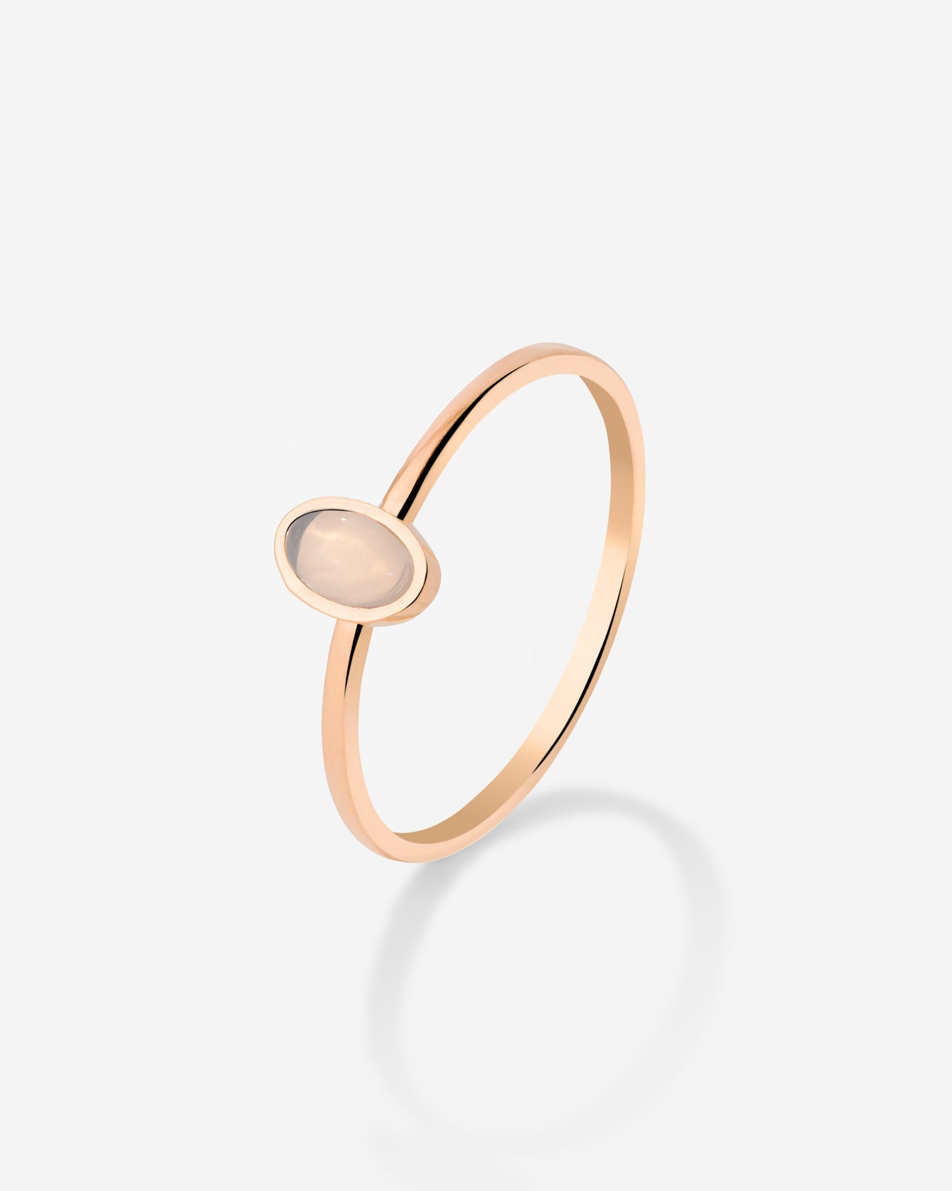 Oval Ring Rose Gold