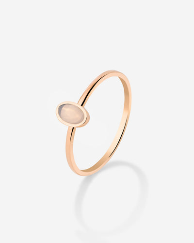 Oval Ring Rose Gold