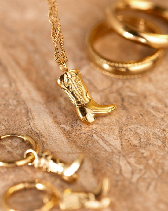 Howdy Necklace Rose Gold