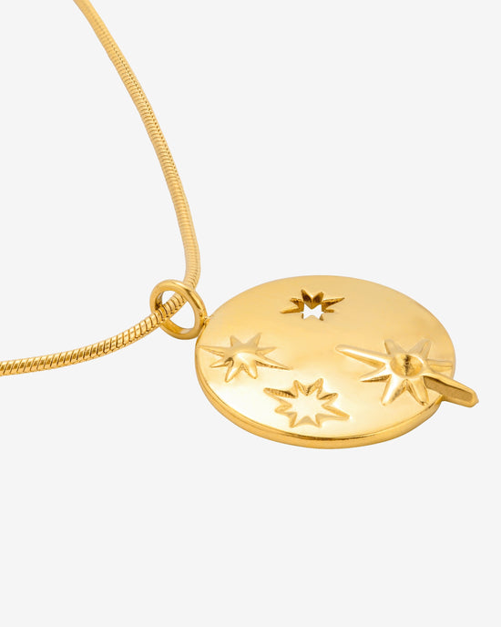 Shiny Stars Necklace gold