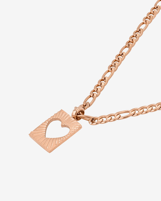 Summer Luv Necklace Rose Gold