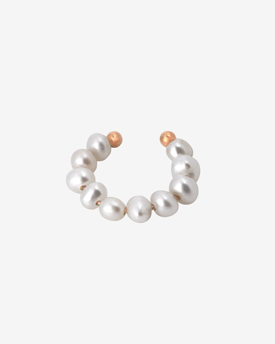 Pippo Pearl Ear Cuff Rose Gold
