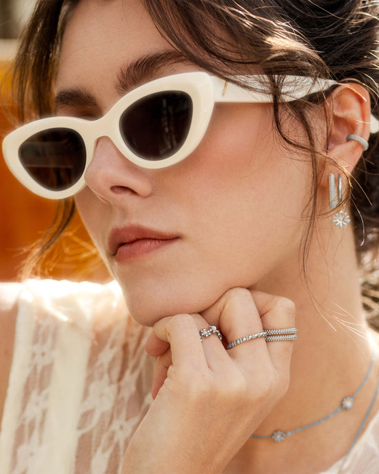 Dotted Ring Silver