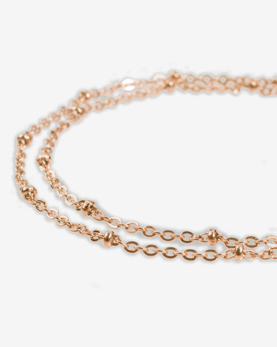 Puebla Anklet Rose Gold