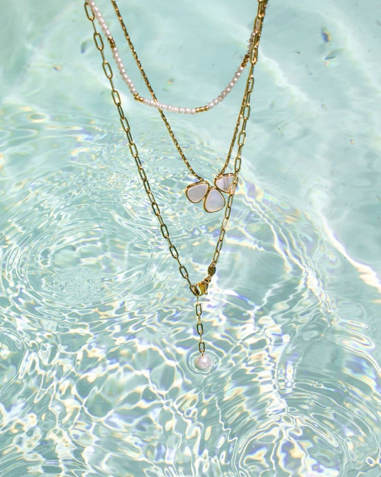 Ocean Find Y-Necklace Silver