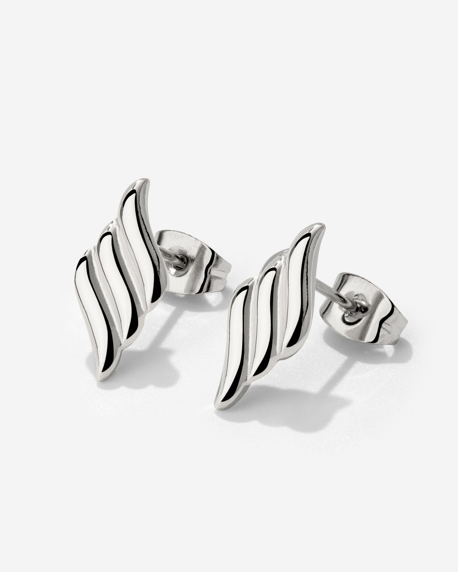 Lustrous Studs Silver