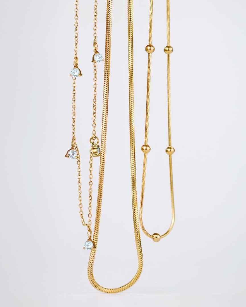 Moony Necklace Rose Gold