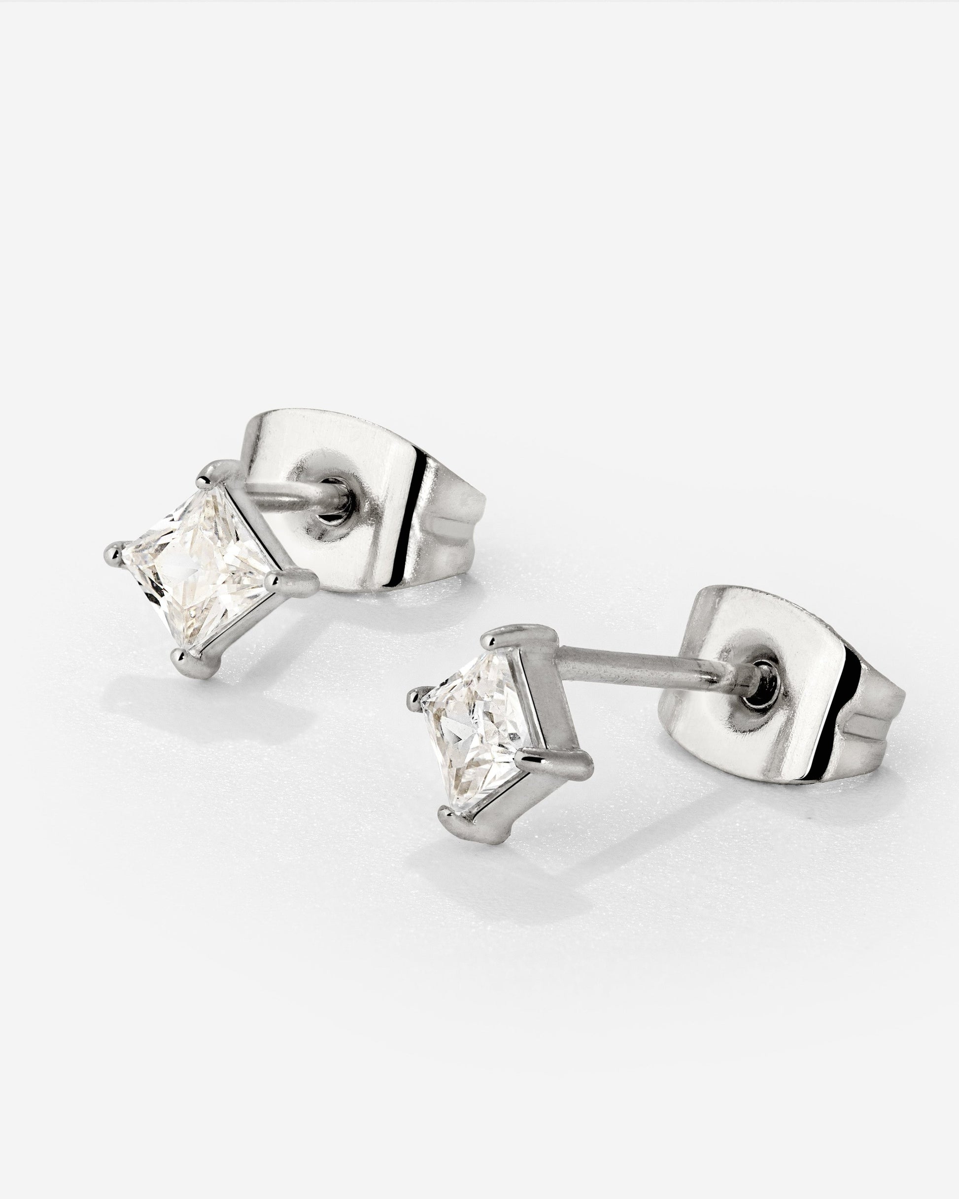 North Star Studs Silver