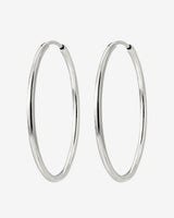 Maxi Hoops Silver