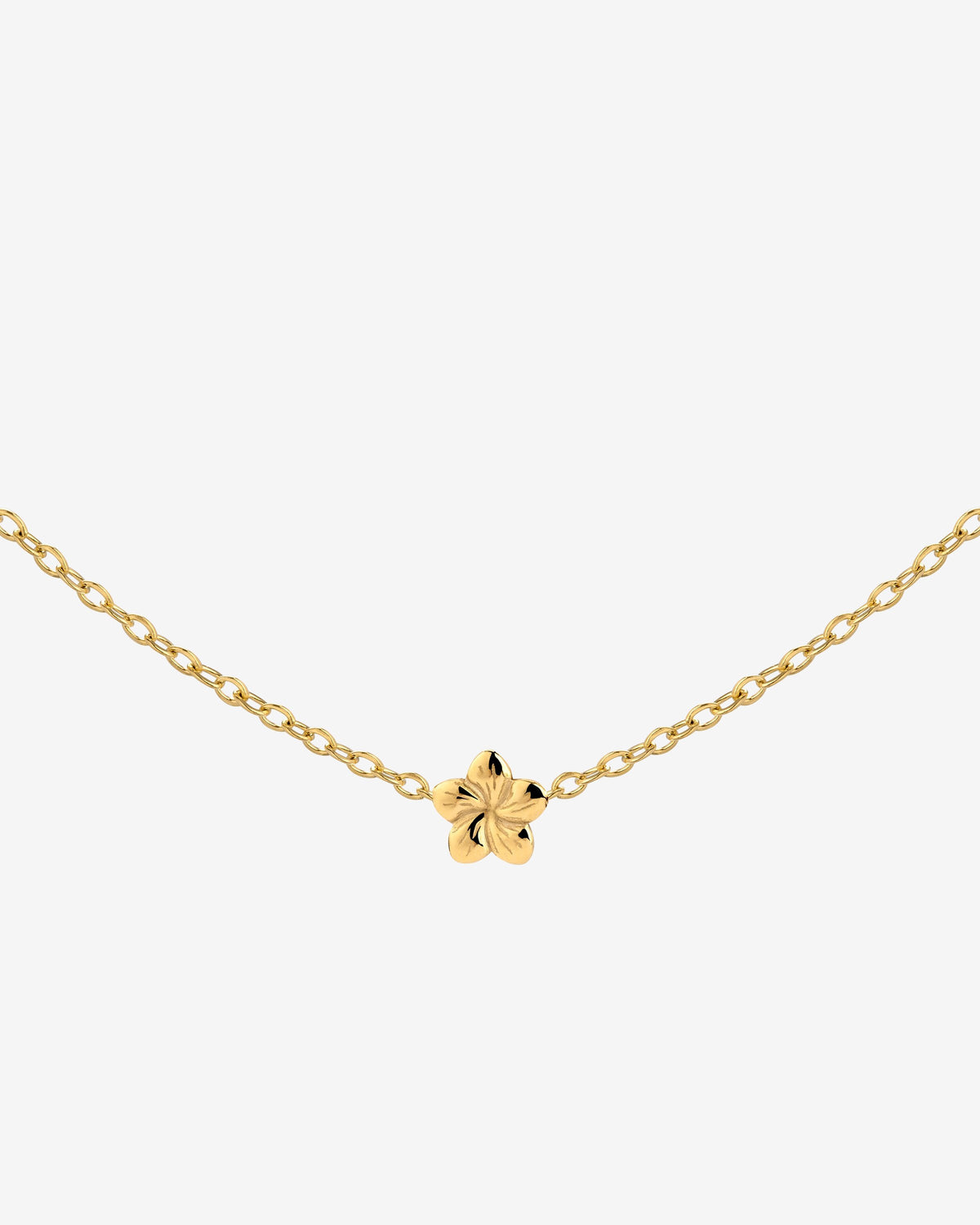 Floral Glow Choker Gold