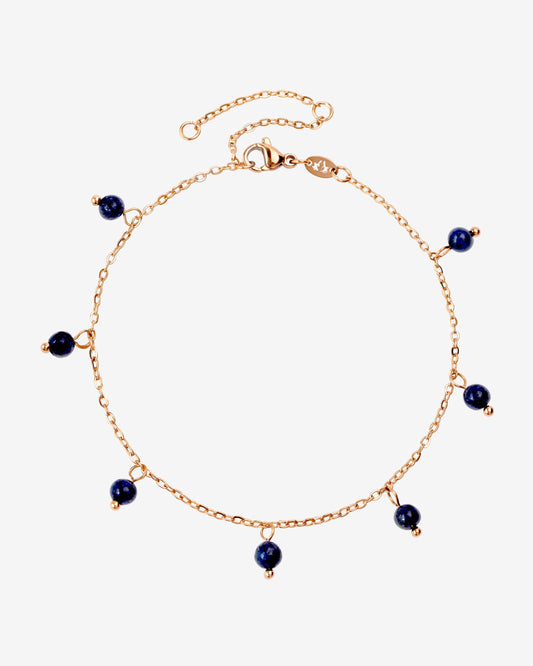 Blue Bay Anklet Rose Gold