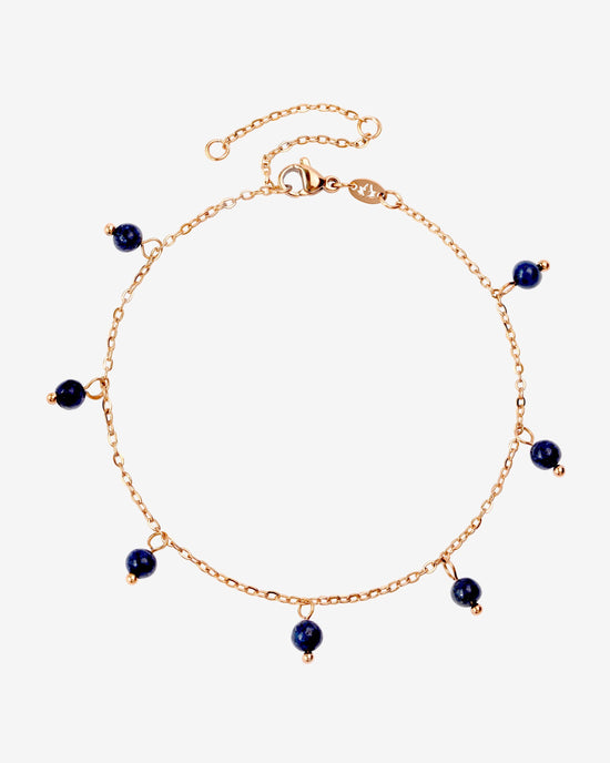 Blue Bay Anklet Rose Gold