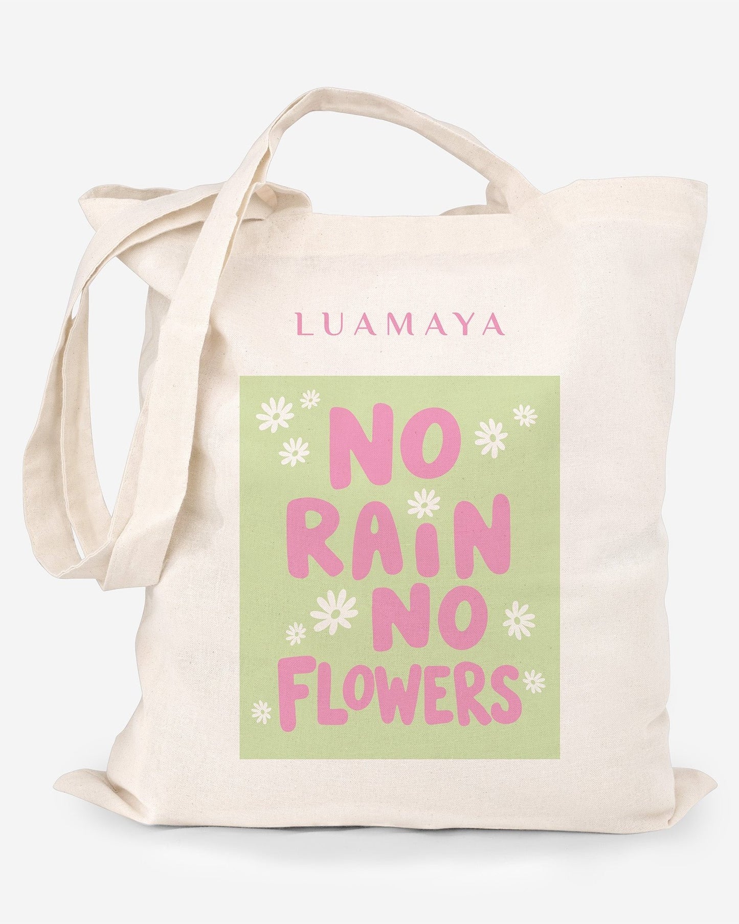 Tote Bag No rain no flowers