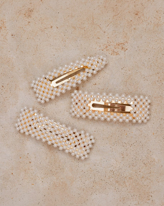 Pearly Pearl Hair Clip