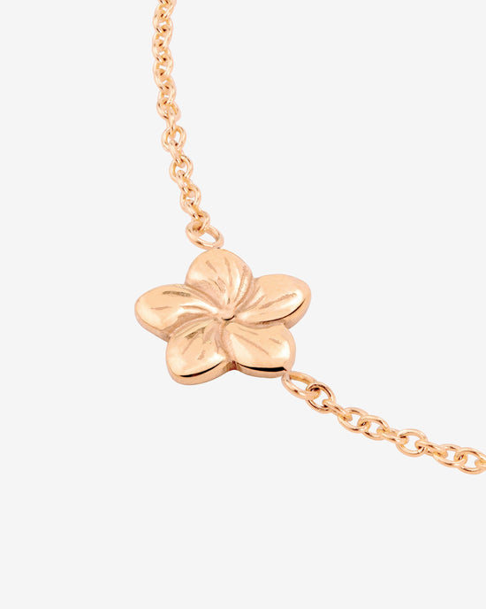 Floral Glow Choker Rose Gold
