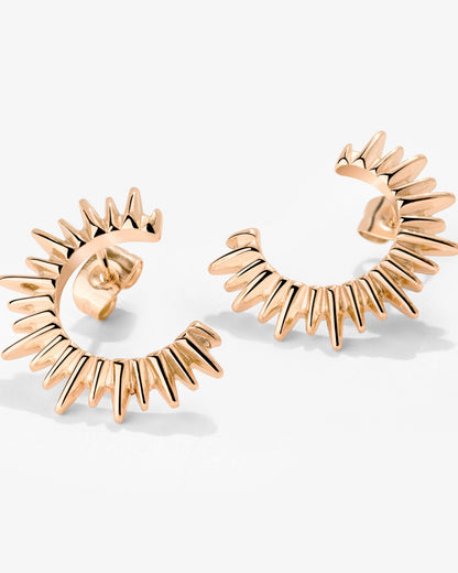 Icicle Earrings Rose Gold