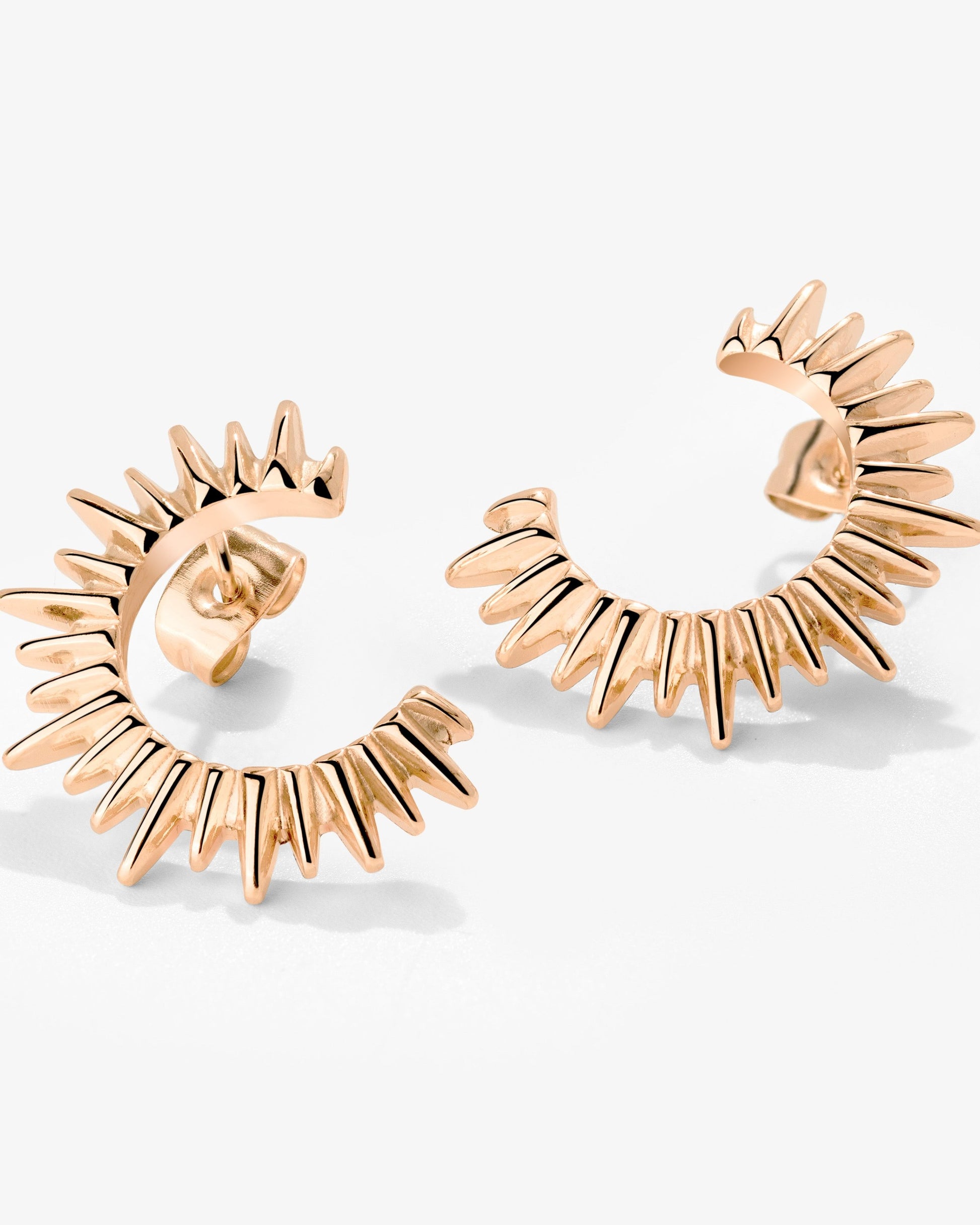Icicle Earrings Rose Gold