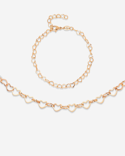 Heart after Heart Bundle Rose Gold