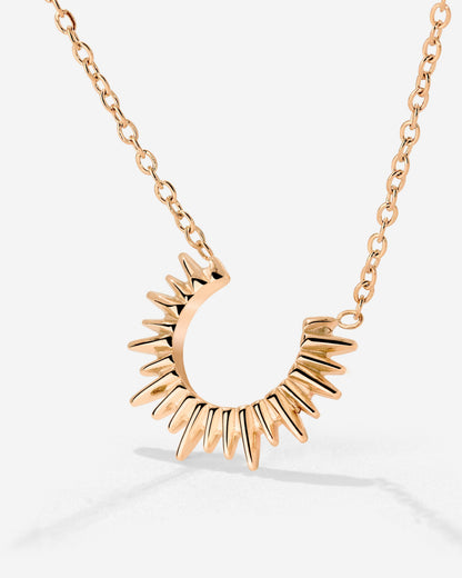 Icicle Necklace Rose Gold