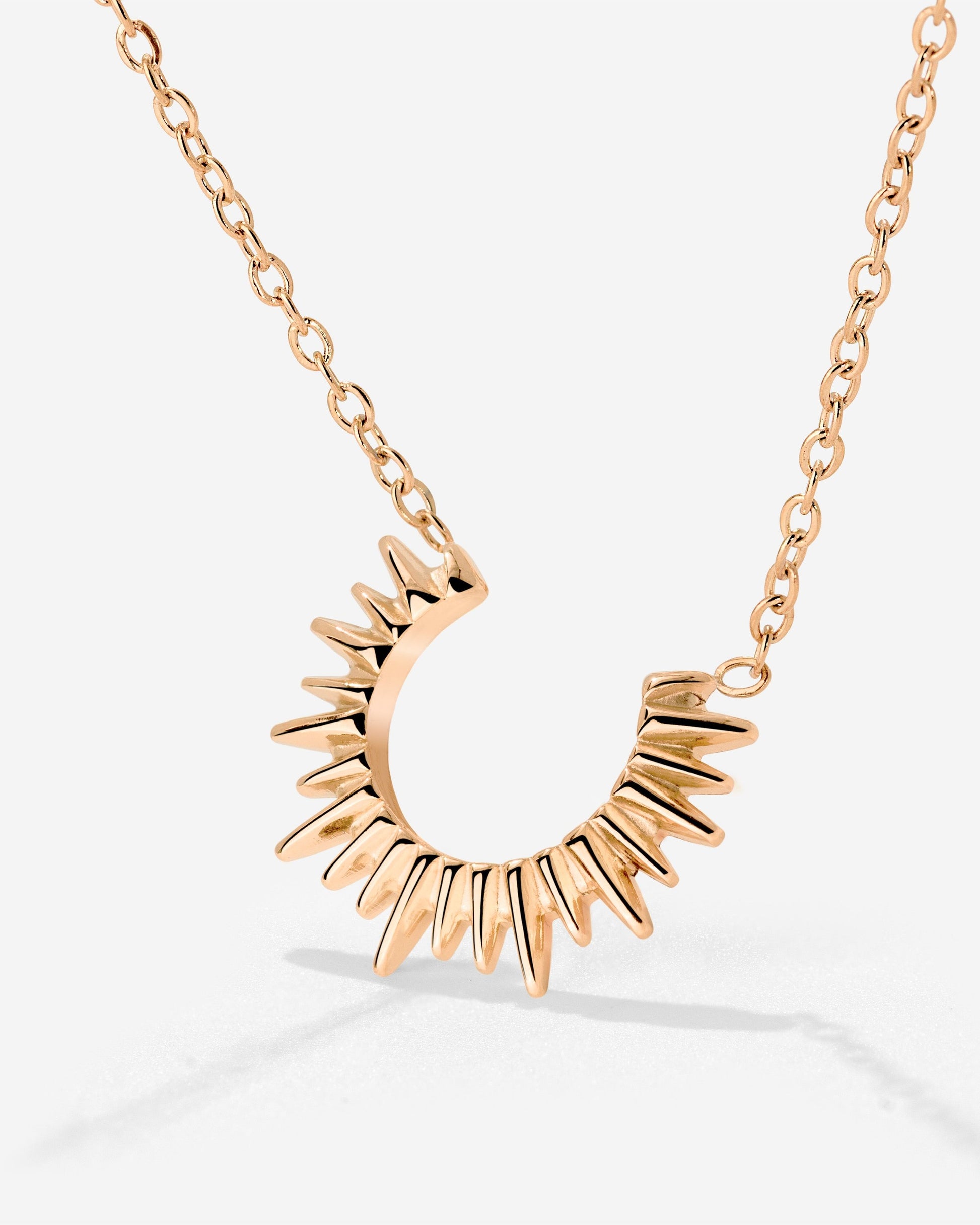 Icicle Necklace Rose Gold