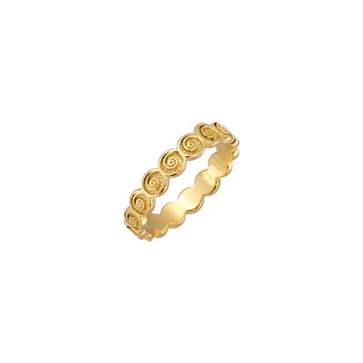 Swirl'n Ring Gold