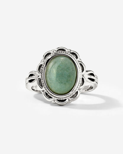 Sea Glass Ring Silber