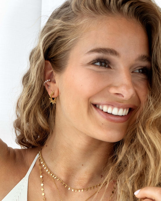 Sunshine Emelie Earrings Gold