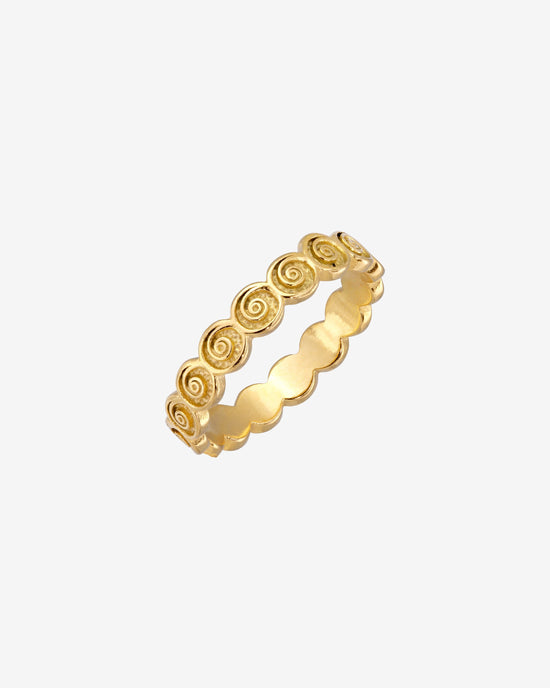 Swirl'n Ring gold