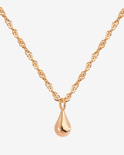 Drop it Necklace Rose Gold